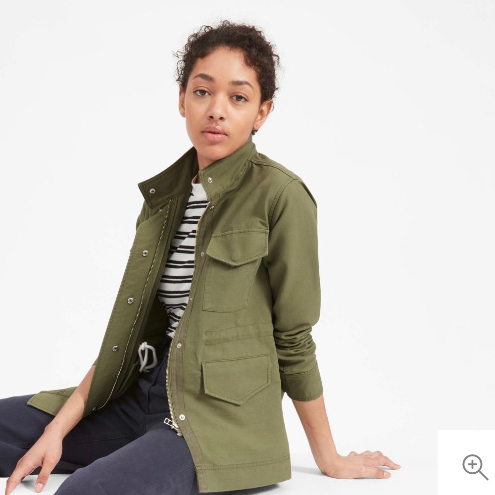 Everlane Modern Utility Jacket - Surplus M